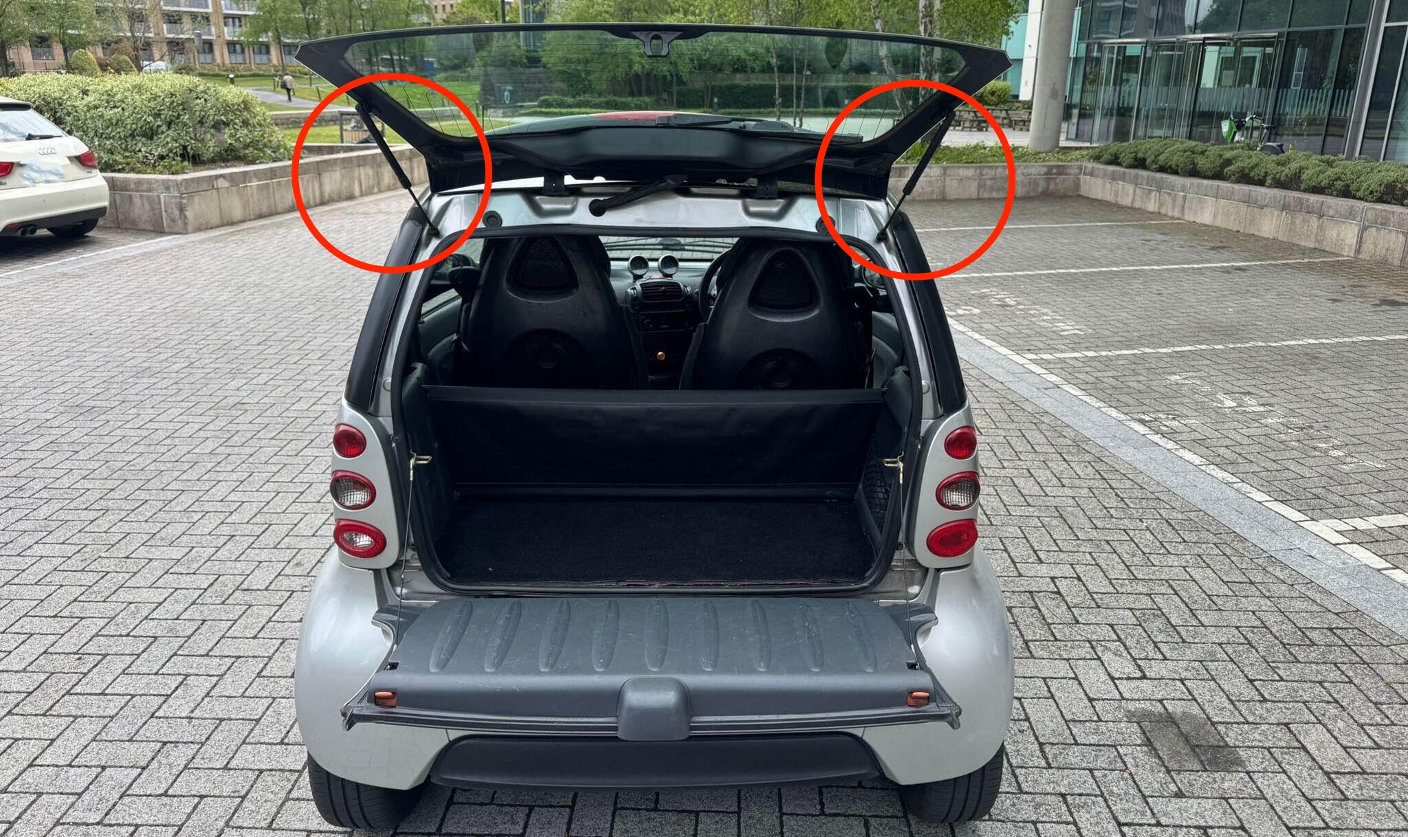 Csomagtartó üveg teleszkóp gázrugó csere smart fortwo 450 útmutató Csomagtartó üveg teleszkóp gázrugó csere smart fortwo 450 útmutató