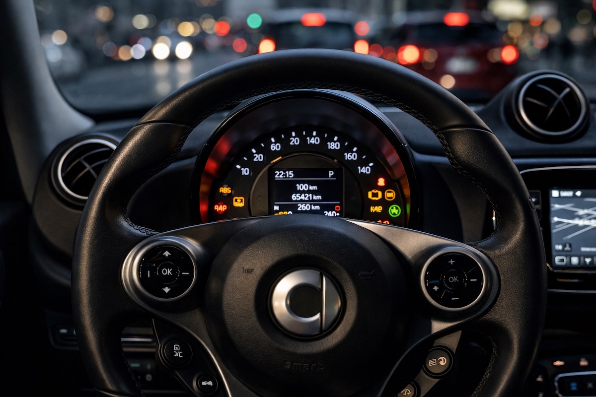 Műszerfalon megjelenő hibaüzenetek és figyelmeztetések smart fortwo forfour 453 Műszerfalon megjelenő hibaüzenetek és figyelmeztetések smart fortwo forfour 453