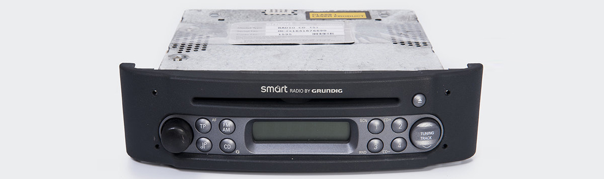 smart fortwo 450 cd kazettás magnó rádió kiszedése útmutató leírás